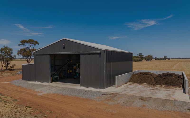 4T/H Poultry Manure Powder Bio Organic Fertilizer Production Line in Australia