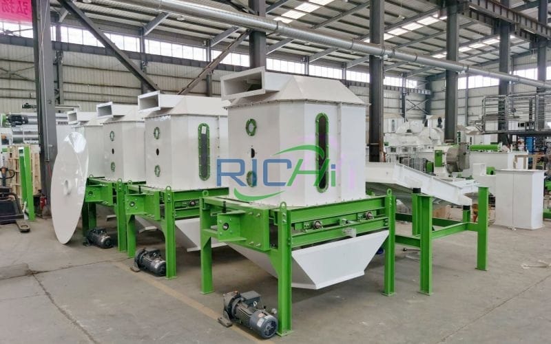 6-8 T/H Bagasse Pellet Cooler in Guatemala