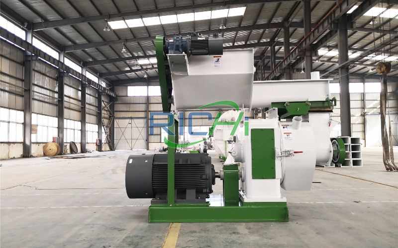 1T/H Paper Pellet Making Machine in Brazil