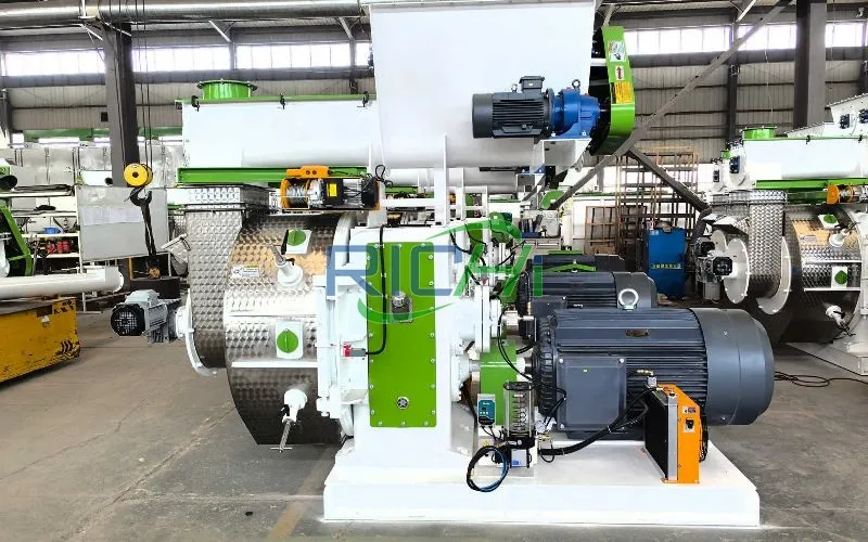 5T/H Poultry Bedding Pellet Machine In Poland