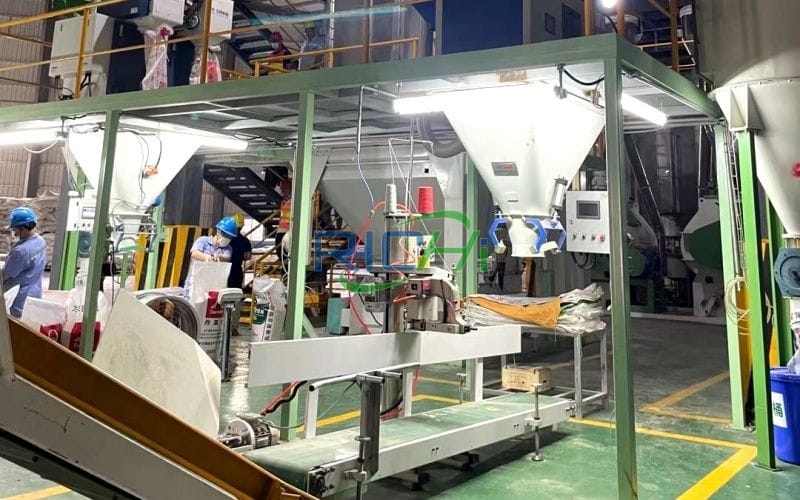 Formulated Feed Packing Scale in Chile