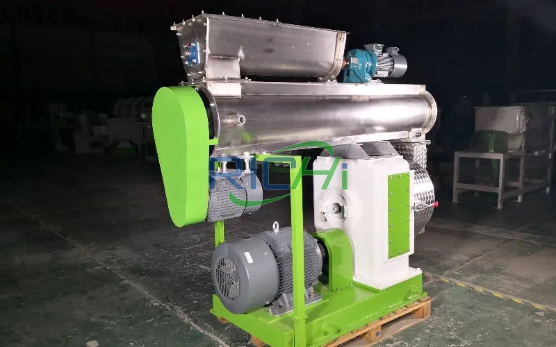 1.8–2.0 T/H Alfalfa Pelletizer in Canada