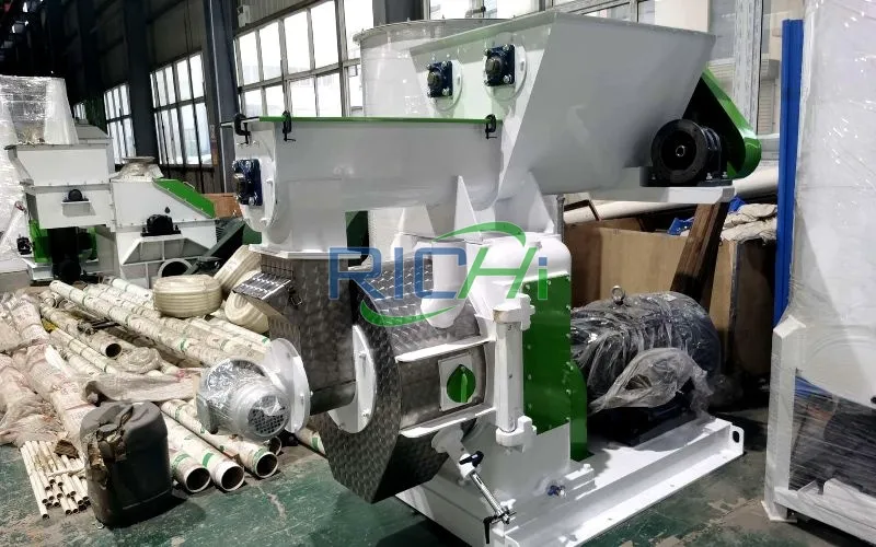 6-8T/H Horse Manure Briquette Maker in Czech Republic