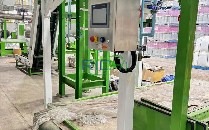 Fish Feed Bagging Machine in Norway