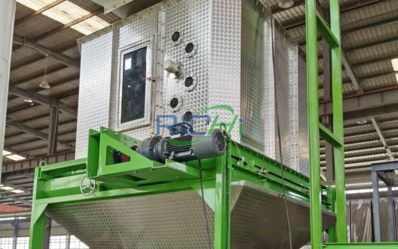 13-20T/H Swine Feed Pellet Cooler in Netherlands