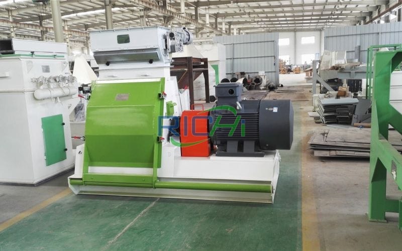 2–2.5 T/H Hammer Mill Grinder for Rice Husk in Malaysia