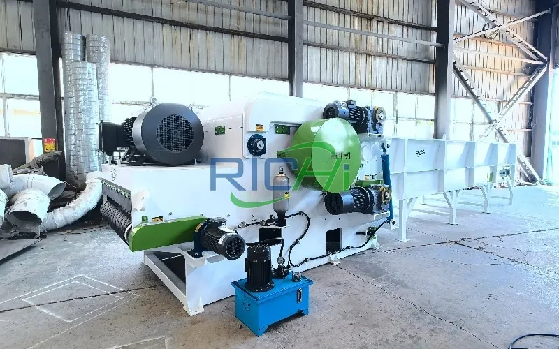 15–17 T/H Timber Recycling Crusher in Finland