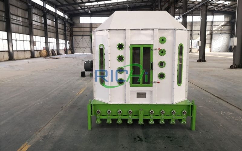 10-12T/H Shrimp Feed Pellet Cooler in Thailand