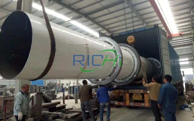 Rice Husk Rotary Dryer in Bangladesh