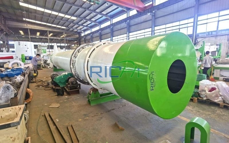 2-3T/H Silage Grass Rotary Dryer in Pakistan