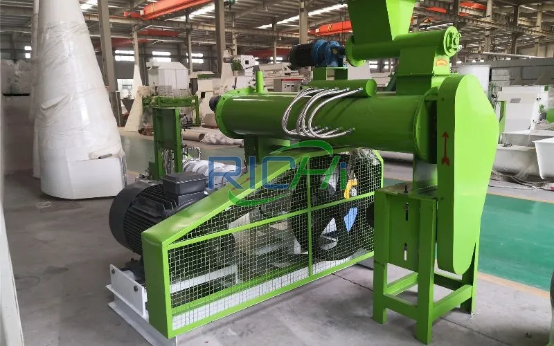 0.8-1.0T/H Common Carp Feed Pellet Extruder in Hungary