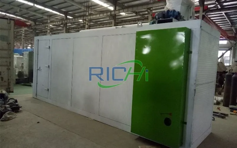 350KG/H Ginger Slice Low Temperature Belt Dryer in Vietnam
