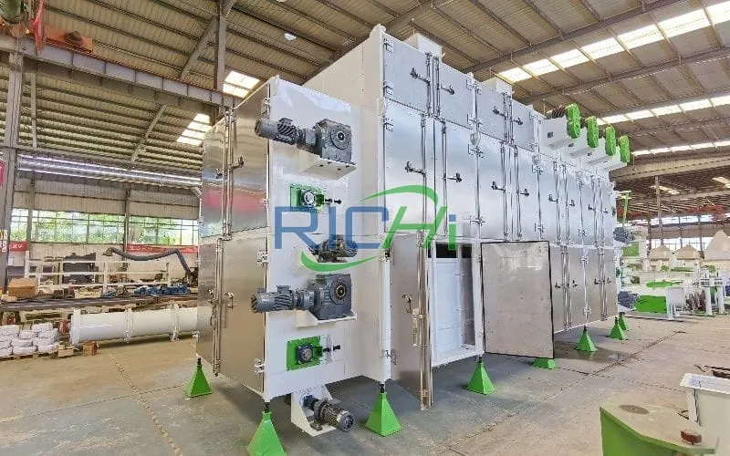 2-3T/H Composted Sludge Belt Dryer in South Africa