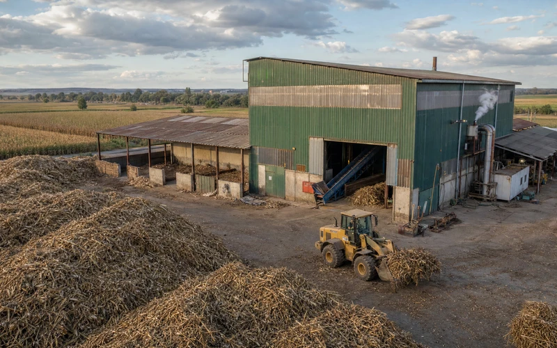 5.5TH New Order for Biomass Corn Stalk Fuel Project in Romania