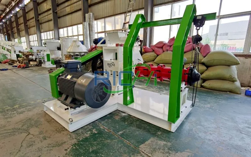 3.8-4.5 T/H Puffed Soybean Extruder in Ukraine