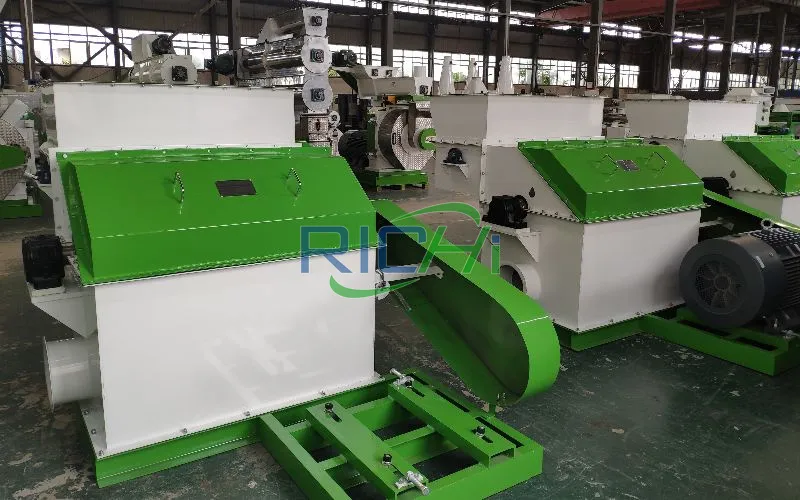 1-1.4T/H Oat Hay Hammer Mill Grinder in New Zealand