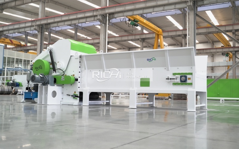 5-6T/H Biomass Wood Shredder in Denmark