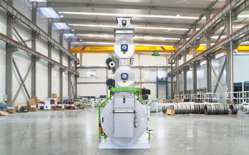 3-4 T/H Organic Cat Litter Pellet Machine in Sweden