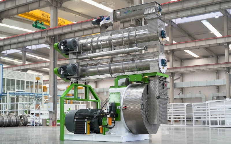 10-12T/H Cassava Peel Pellet Machine in Thailand