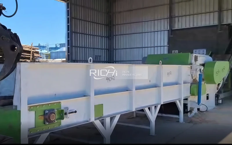 3-4T/H Wood Pallet Shredder Machine in Norway