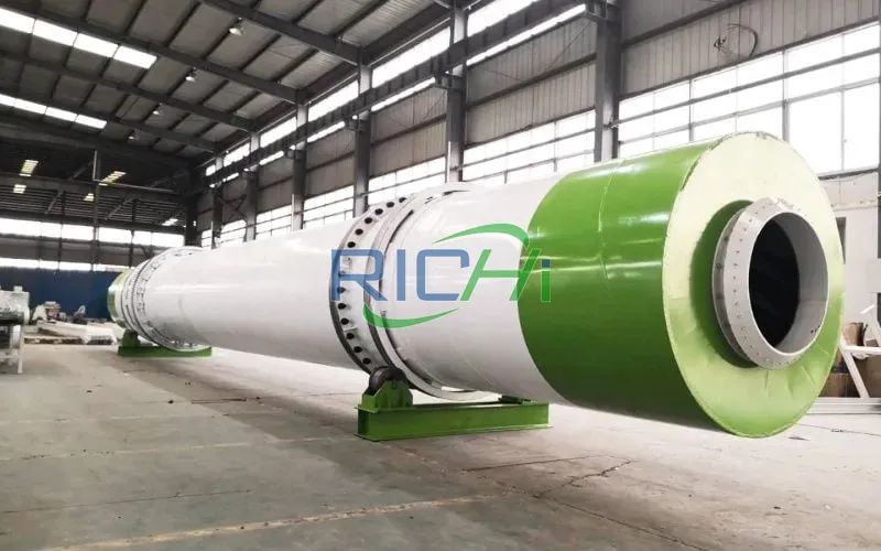 6-9T/H Sugar Beet Pulp Rotary Dryer in Brazil