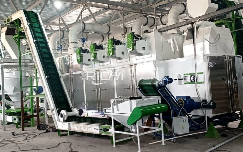 Dried Chili Belt Dryer With Hot Air Circulation in India