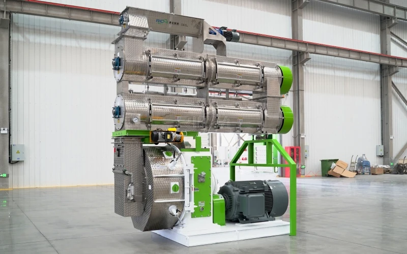 5–6 T/H Feed Granulator Machine in Brazil
