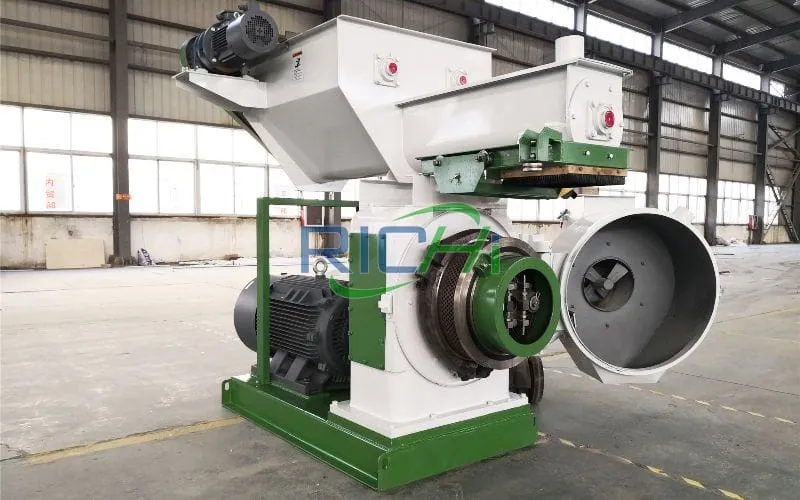3-5T/H Chicken Manure Pelleting Equipment in Singapore