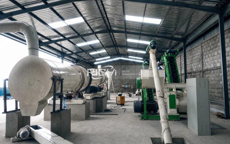 5–7 T/H Green Forage Rotary Dryer in Zimbabwe