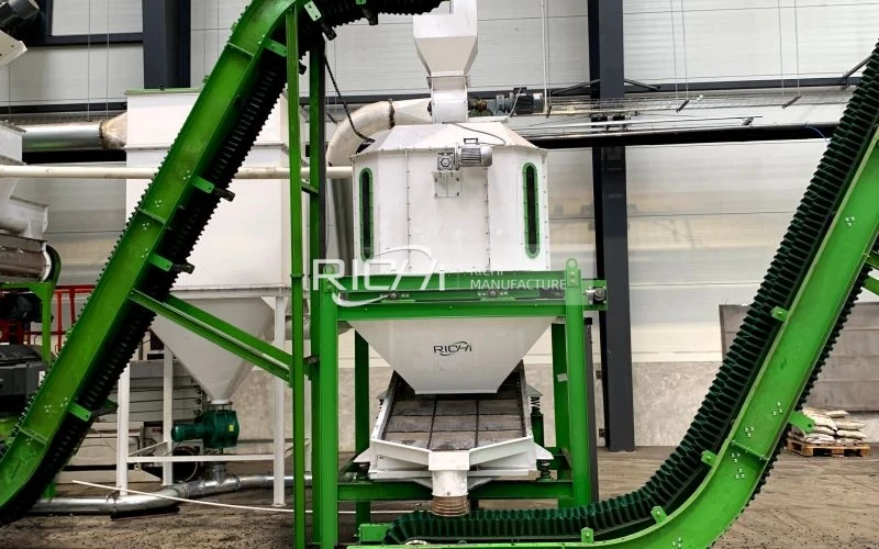 6 T/H Cat Food Pellet Cooler in Australia