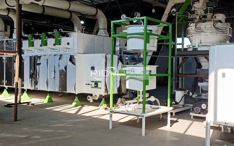 0.8–1.2 T/H Pet Food Extrusion Mesh Belt Dryer in Germany