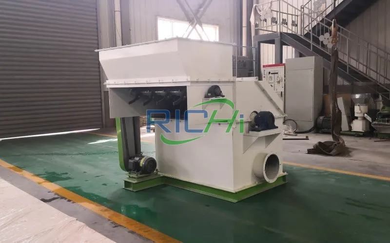 1.0–1.3 T/H Bean Straw Hammer Mill Grinder in Guatemala