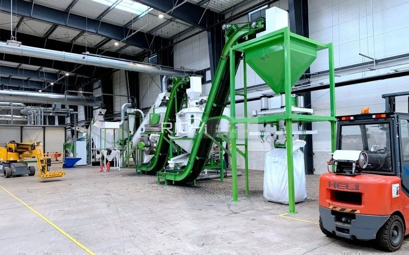 alfalfa pellet production line project