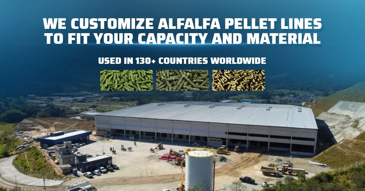 How Much Does A Complete Alfalfa Pellet Production Line Cost