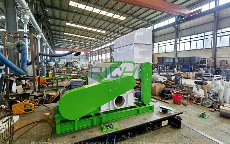 5-6T/H Cotton Stalk Hammer Mill in Tajikistan