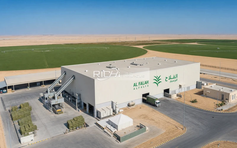 Spain — From Dehydrated Alfalfa To Finished Pellets