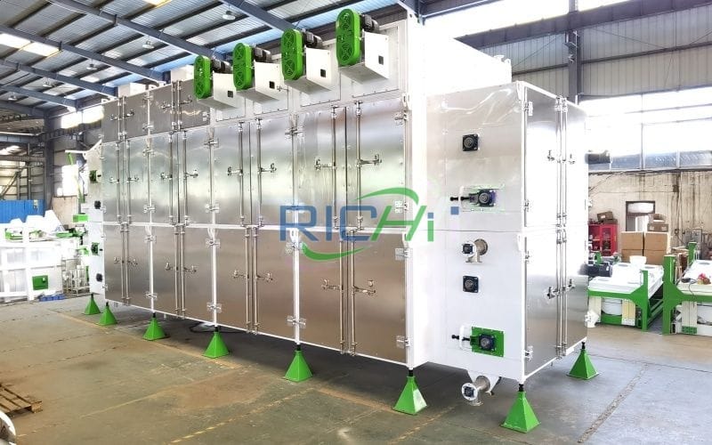 1.5–2.0 T/H Waste Wood Belt Dryer in Romania