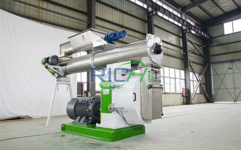 10–12 T/H Tapioca Cattle Feed Pellet Machine in Thailand