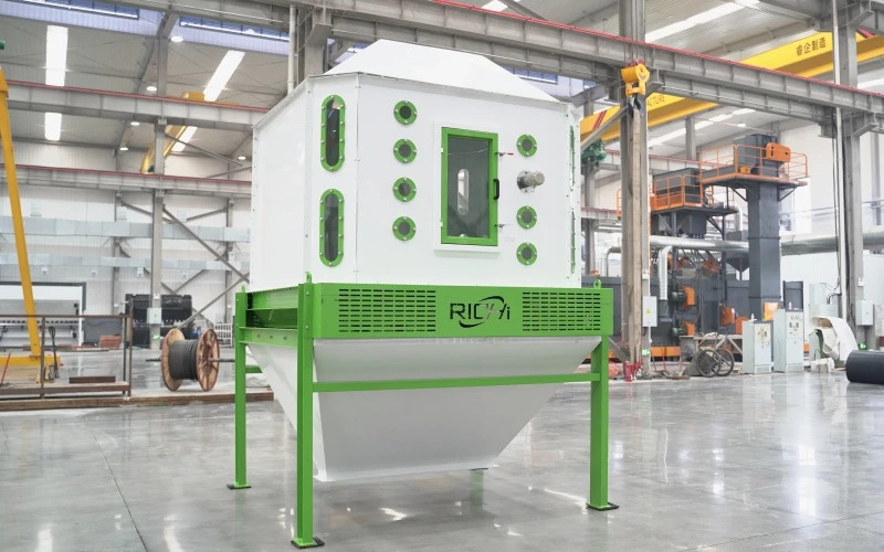 8–13 T/H Hardwood Pellet Cooler in Canada