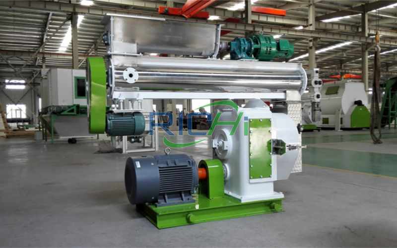 3–4 T/H Cassava Peel Poultry Feed Pellet Machine in Vietnam