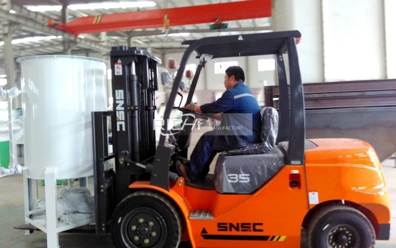 RICHI Feed Mill Equipment Loaded for Shipment to Malawi