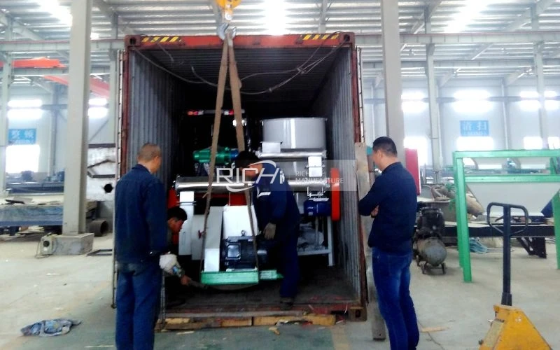 RICHI Feed Mill Equipment Loaded for Shipment to Malawi