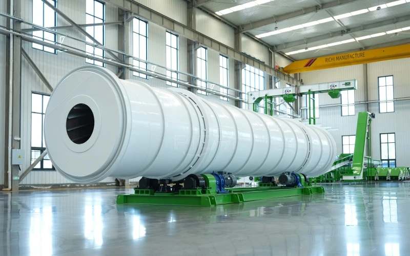 4–6 T/H Sugar Beet Pulp Rotary Dryer in Estonia