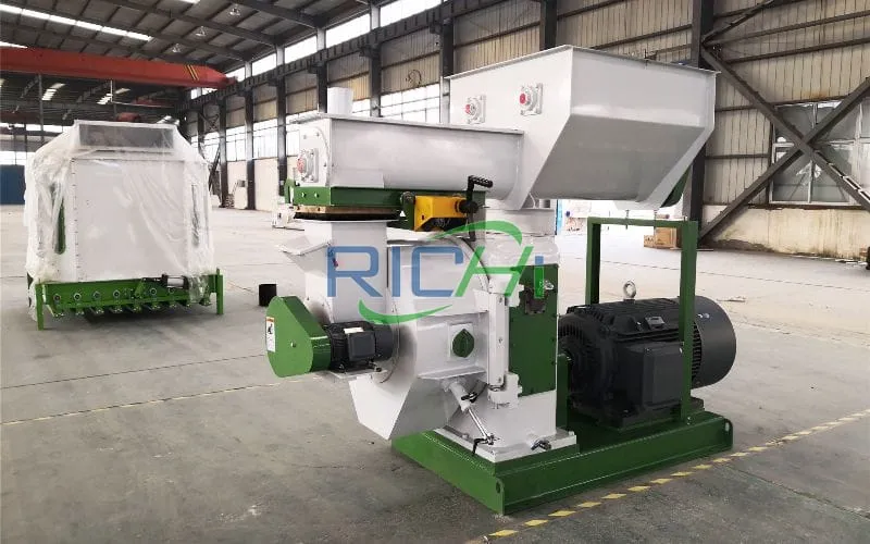 300-500KG/H Paper Pellet Mill in Colombia