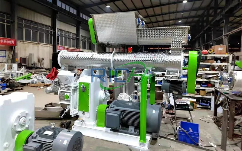 3–4 T/H Cassava Leaf Meal Broiler Pellet Machine in Nigeria