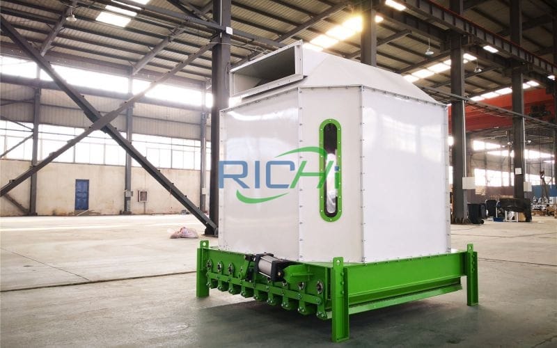 6–8 T/H Pine Wood Pellet Cooler in Sweden