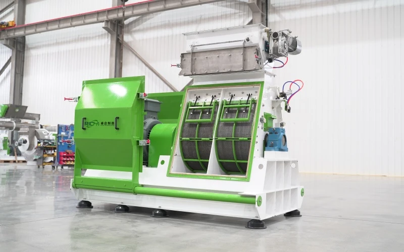 0.7–0.9 T/H Oat Straw Hammer Mill Grinder in Finland