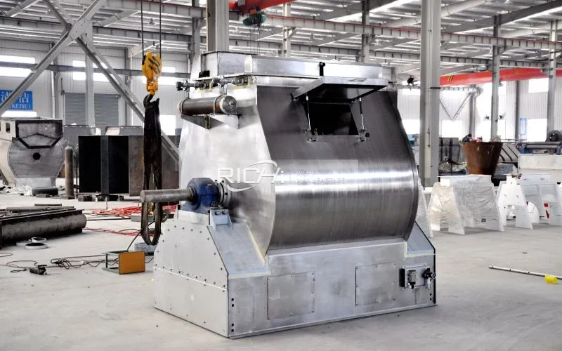 RICHI Ships Stainless Steel Aquaculture Premix Mixing System to Ecuador