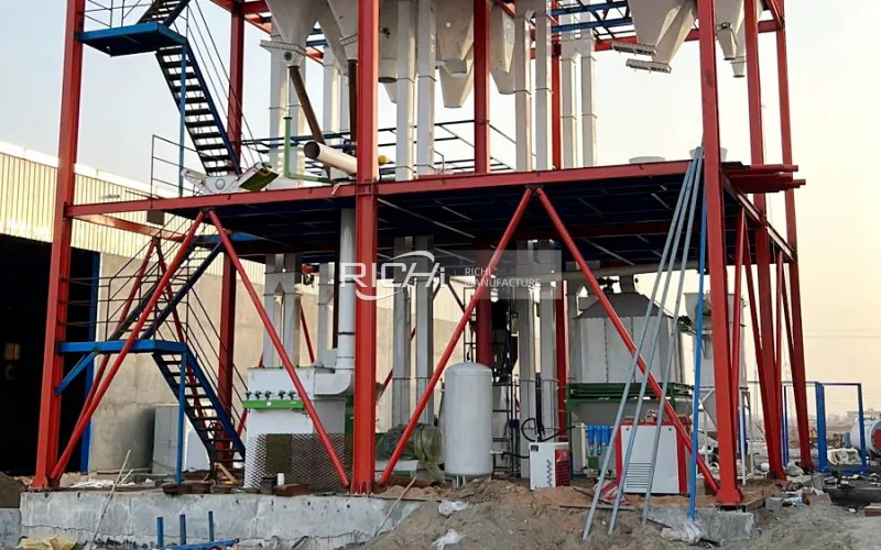 10 T/H ruminant feed mill installation completed in Mauritania