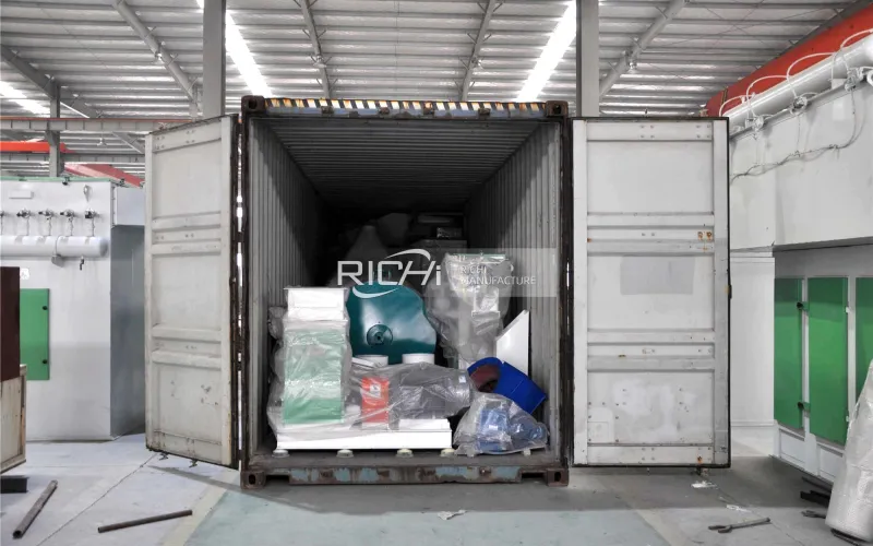RICHI Ships Small Feed Mill Equipment to Papua New Guinea
